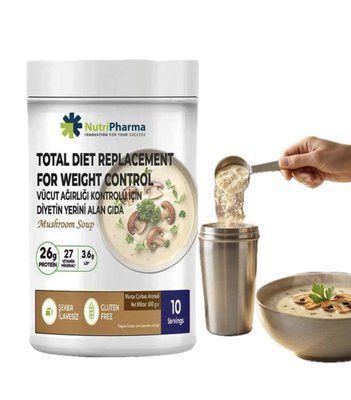 Пищевая добавка &mdash; коктейль LIVESTA &laquo;Грибной суп&raquo; от Nutripharma, 600 г 5463202 фото