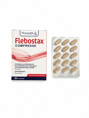 Пищевая добавка для улучшения венозного кровообращения Flebostax, 30 таблеток 26548 фото
