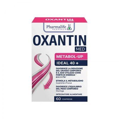 Рослинний комплекс для стимуляції обміну речовин Livesta  Oxantin 40+  &laquo;Прискорення метаболізму&raquo;, 60 табл. 87452 фото