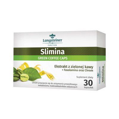 Дієтична Добавка Livesta  Slimina "Зелена Кава+Хром" Langsteiner, 30 капсул  9585 фото