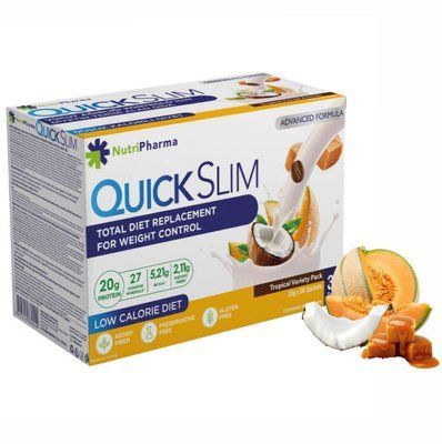 Коктейль Livesta Quick Slim "Микс экзотических вкусов", 30 саше по 23 г 66546 фото