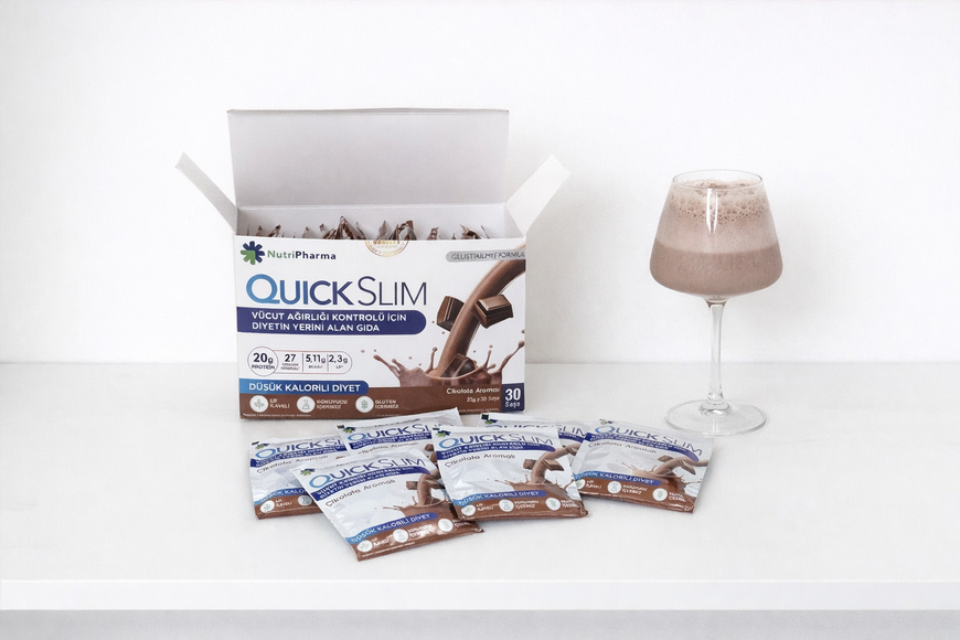 Коктейль Livesta Quick Slim "Подвійний шоколад", 30 саше по 23 г 3568 фото