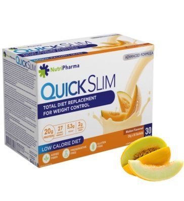 Коктейль Quick Slim Livesta &laquo;Ароматная дыня&raquo;, 30 саше по 23 г 845269 фото