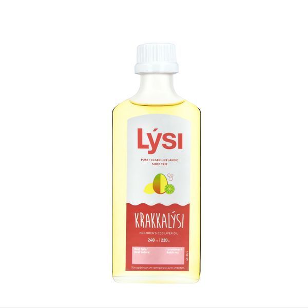 Lysi Омега-3 рыбий жир для детей со вкусом манго, лимона и лайма НВ060 фото